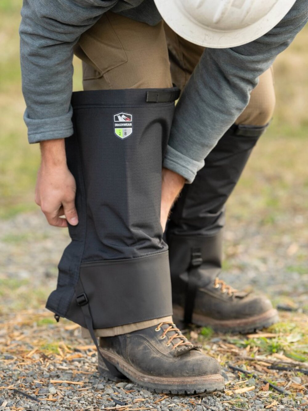 Large Dragonwear Fire Resistant Waterproof Leg Gaiters